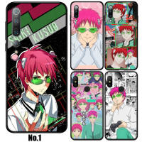 43XVV Saiki Kusuo Cartoon อ่อนนุ่ม High Quality ซิลิโคน TPU Phone เคสโทรศัพท์ ปก หรับ Xiaomi Mi 12 12X 11i 11 9 8 CC9E 11T 10T 9T A1 A2 5X 6X A3 Lite Pro