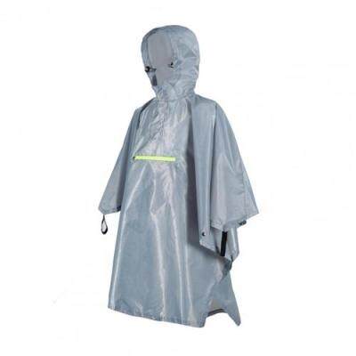 Rain Cape Men Women Raincoat Bicycle Raincoat Rain Coat Rainwear with Reflector Rainproof Poncho with Reflective Strip