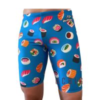 Mens Summer Swimwear Professional Surf Trunks Beach Shorts Quick Dry Uv Surf Swimming Pantalones Gym Training Jammers Trunks Swimwear