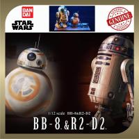 Model โมเดล งานแท้ 100% Bandai บันได จากหนัง Star Wars สตาร์ วอร์ส เอพพิโซด 7 อุบัติการณ์แห่งพลัง BB-8 &amp; R2-D2 บีบีเอท และ อาร์ทูดีทู The Force Awakens 1/12 scale Ver Figma ฟิกม่า Anime ขยับแขน-ขาได้ อนิเมะ การ์ตูน มังงะ manga Figure ฟิกเกอร์