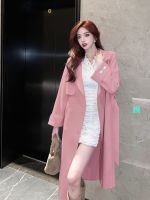 Woolen Cloth Coat Age Season 2023 New Hepburn Wind Senior Feeling Double-Breasted Long Brim Ms