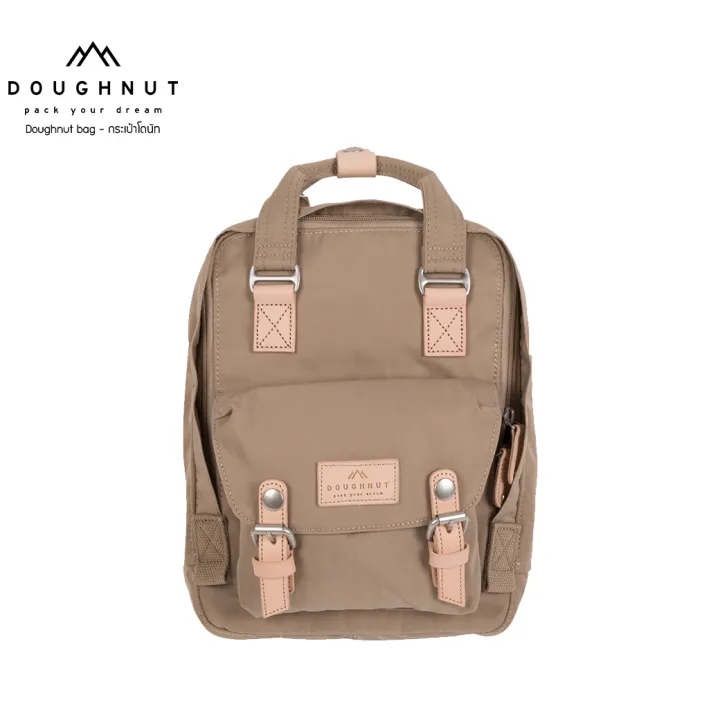 DOUGHNUT BAG MACAROON MINI ALMOND ตัวกระเป๋าโดนัทกันน้ำได้ ผลิต