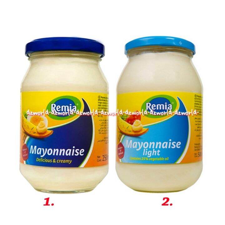 Remia 214gr Mayonnaise Delicious & Creamy Mayonnaise Light Mayones
