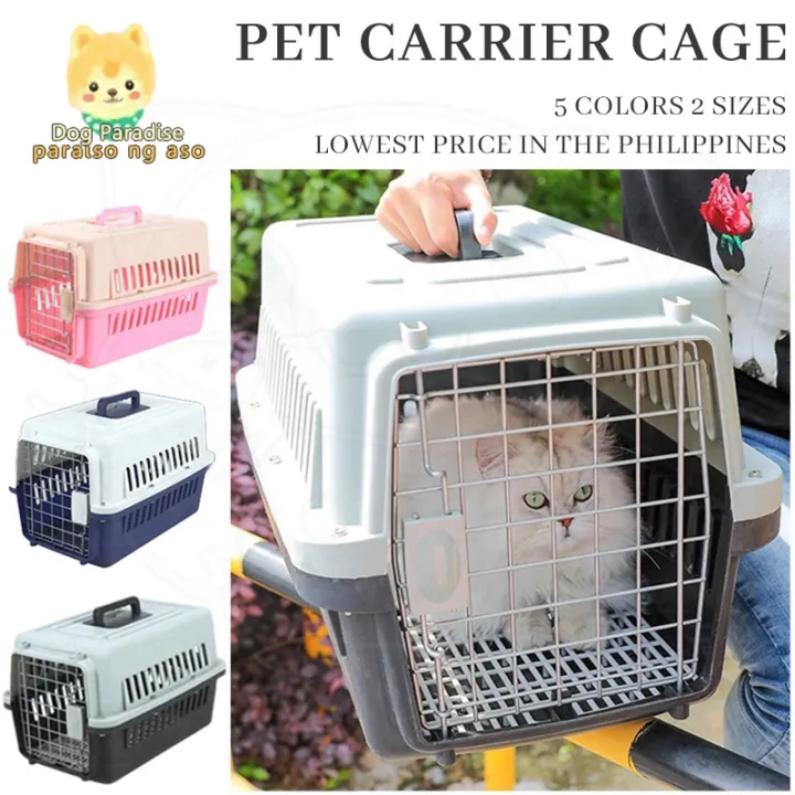 Cat carrier cage pet carrier travel cage cat cage cat travel cage dog