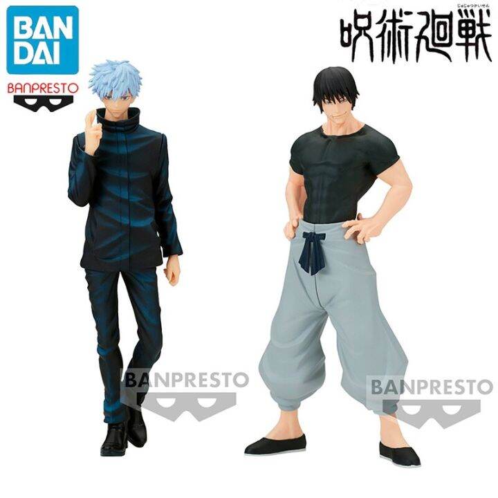 BANPRESTO Jujutsu Kaisen Satoru Gojo Fushiguro Toji 17CM PVC Anime ...