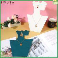 EWUSA ผ้ากำมะหยี่กำมะหยี่ ขาตั้งแสดงจี้สร้อยคอ สะดวกสบายๆ พับเก็บได้ อุปกรณ์ประกอบฉากแสดง ที่มีคุณภาพสูง แบบพกพาได้ ขาตั้งบอร์ดเก็บของ อุปกรณ์ประกอบฉากการถ่ายภาพ