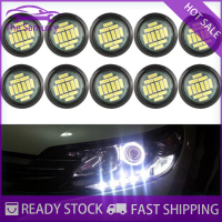 Samurry ✨Hot Sale✨ Car ไฟ LED สีขาว1x DC 12V 5W ไฟตานกอินทรี LED ไฟสำรอง DRL ไฟรถยนต์อัตโนมัติ