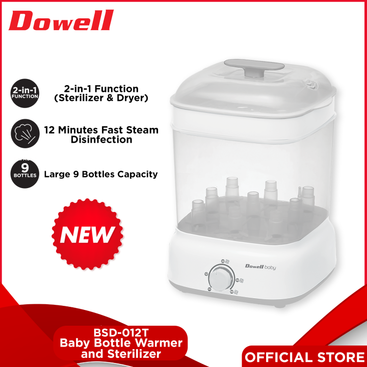 Dowell BSD012T Baby Bottle Sterilizer & Dryer Lazada PH