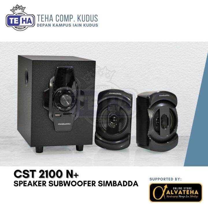 Speaker Simbadda Cst N Subwoofer Power Bass Multimedia Speaker