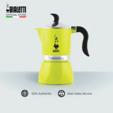 Bialetti Coffee Pot Rainbow 3 Cup 130ml Yellow