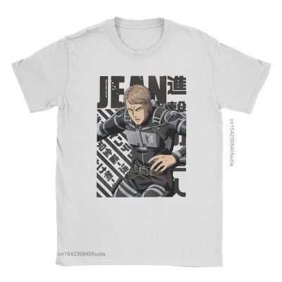 เสื้อยืดกราฟิก Jean Kirstein ผ่าพิภพไททันผู้ชาย