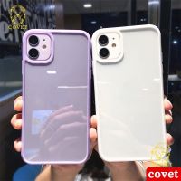 COVET โปร่งใส สีลูกกวาด TPU เคสป้องกัน อะคริลิค เคสมือถือ Case เข้ากันได้สำหรับ iPhone สำหรับ เคสไอโฟน เคสไอโฟน11 12 13 Pro Max X XS MAX XR 7 8 Plus SE 2020