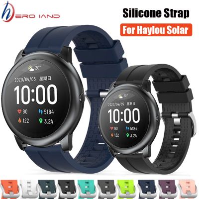 Silicone Strap Watchband for Xiaomi Haylou Solar LS05 Bracelet Band Sport Replacement Wristband for Haylou Solar LS05 Correa Docks hargers Docks Charg
