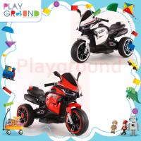 Playground รถแบตเด็ก รถแบตเตอรี่เด็ก รถมอเตอไซน์แบตเตอรี่ บิดมือ คันใหญ๋ BMW Battery motorcycle รถแบต รถเด็ก รถนั่งเด็ก รองรับ mp3 usb มีเสียงเพลง