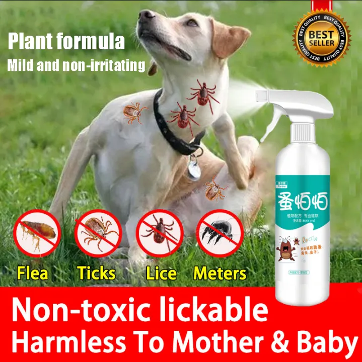 Tick and Flea Killer for Dogs Vet Core Tick and Flea Spray Pet Dog