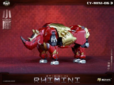 [IN STOCK] Transformation Cang-Toys CT-06B CT06B CY-Mini-06 CHIYOU Rhimint Rhino Predaking Action Figure With Box