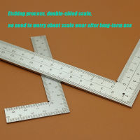 Framing Square Combination Square Woodworking Square L-shaped Steel Ruler Multi-function Thickened Corner Ruler High-precision Scale Corner Ruler