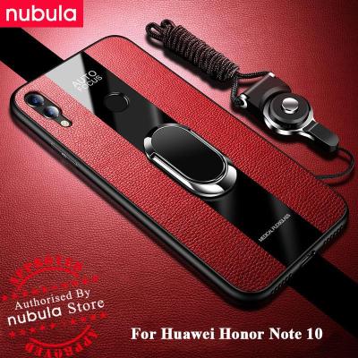 NUBULA untuk Huawei Honor Note 10 (6.95 ) Casing PU Leather Protective Case Soft Edge Honor Note 10 Shockproof Cover Silicone Phone Case With Holder Lanyard For Huawei Honor Note 10