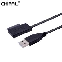 【✆New✆】 d7zaa4b Chipal Usb 2.0 To Mini Sata Ii 76 13pin อะแดปเตอร์สำหรับ Lapcd/Dvd Slimline Drive สายแปลงสัญญาณสไตล์ที่มั่นคง