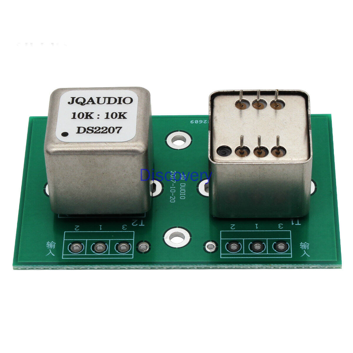 600:10K Permalloy Audio signal isolation transformer Unbalanced Balanced Convert 