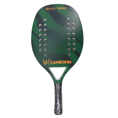 Tennis Racket Carbon Fiber Beach Racket Beach Tennis Paddle Racket Soft EVA Face Raqueta with Bag Unisex Tennis