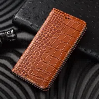 Case On Crocodile Pattern Genuine Leather Flip Cases For Apple iPhone X XR XS 11 12 13 14 Pro Max Mini Plus SE 2020 Book Covers Phone Cases