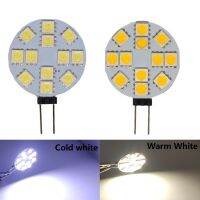 "{: 1ชิ้น1W ถึง5W G4นำ5050 SMD กลม180องศาอบอุ่นสีขาวจุดมารีนแคมเปอร์หลอดไฟ RV DC 12V 6/9/12/24ชิป