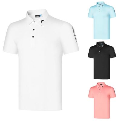 New golf mens clothing casual sweat-absorbing short-sleeved breathable outdoor sports POLO shirt loose top ANEW G4 PXG1 DESCENNTE Callaway1 TaylorMade1 XXIO✗