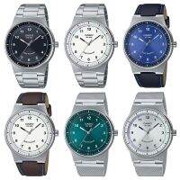 Casio Standard นาฬิกาข้อมือผู้ชาย สายสแตนเลส/สายหนังแท้ รุ่น MTP-RS105,MTP-RS105D,MTP-RS105L,MTP-RS105M (MTP-RS105D-1B,MTP-RS105D-7B,MTP-RS105L-2B,MTP-RS105L-7B,MTP-RS105M-3B,MTP-RS105M-7B)