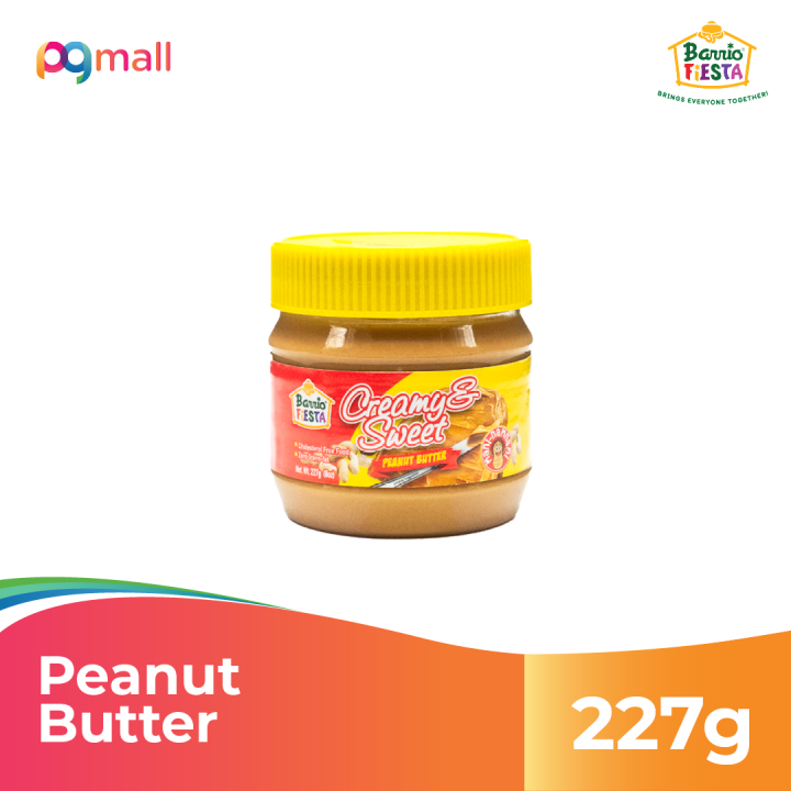 Barrio Fiesta Creamy & Sweet Peanut Butter Spread 227g (FG000947