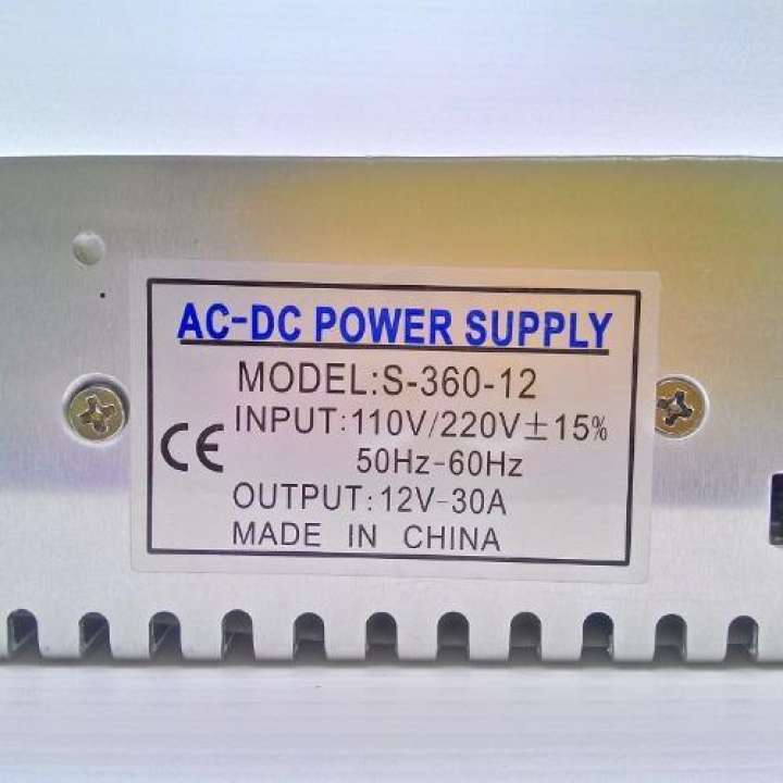 switching-power-supply-12v-30a-10a-5a-360w-สวิตชิ่งเพาเวอร์ซัพพลาย-สวิทชิ่ง-เพาวเวอร์-ซัพพลาย-หม้อแปลงไฟฟ้าเอนกประสงค์