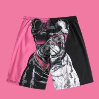 tfu336336 ขายดีที่สุด - /☍ Dog Rhude Shorts Men Big Logo Oversize Breechcloth drawstring Pill