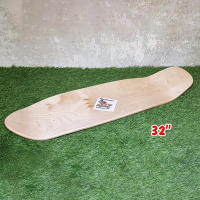 [0301] บอร์ดไม้ surf skate ขนาด 32x10" เคิฟเยอะ แผ่นเข้าเท้า แนะนำ สายเล่นท่า