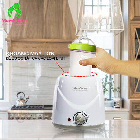 Hcmmáy hâm sữa và tiệt trùng bình sữa 4 chức năng mums care mc7002 - ảnh sản phẩm 2