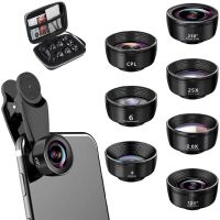 3in1 Fisheye Wide Angle Micro Camera Lens for iPhone Xiaomi Redmi 3IN1 Zoom Fish Eye Len on Smartphone Lenses with Phone Clip Selfie Sticks