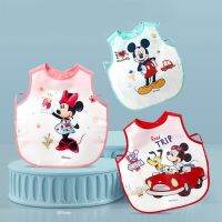 【DT】hot！ Childrens Bibs Minnie Boys Painting Eating Baby Sleeveless Reverse