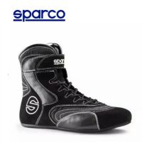 High quality racing shoes Leather SPARCO racing car driving shoes for men and women the FIA certification recreational cardin riding boots tide