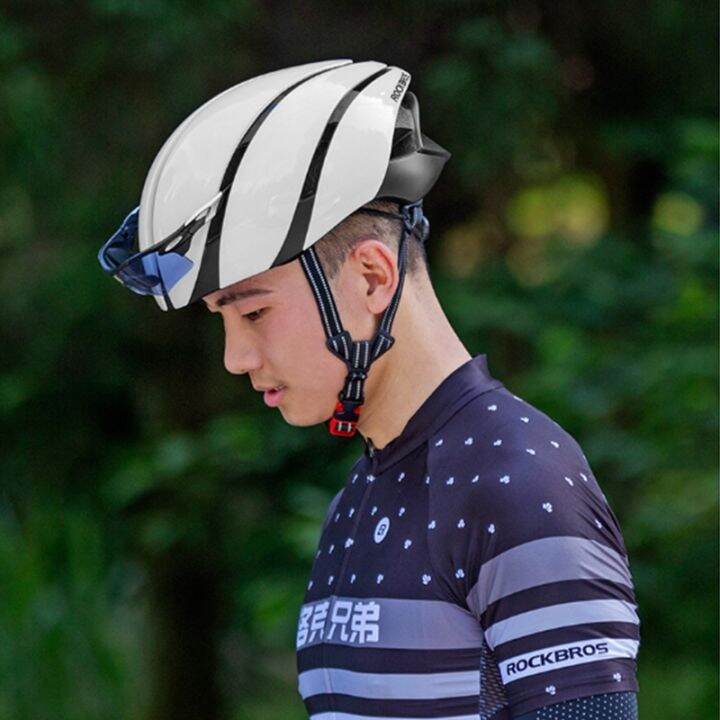 ROCKBROS Cycling Bicycle Helmet Road Bike MTB Reflective Helmet Anti ...