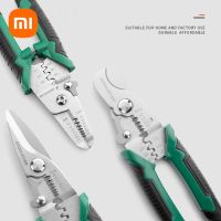 ஐ❀✵ Xiaomi GREENER Wire Stripper Special Tool For Electrician Multifunctional Optical Fiber Wire Pulling Cutting Cable Cutter Pliers