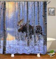 【CW】❖◄  OLOEY Shower Curtains Elephant for Fabric