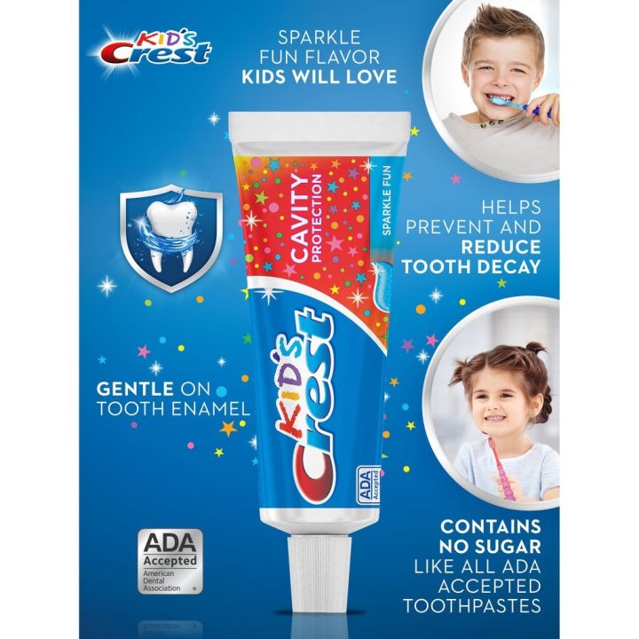 usa-import-ยาสีฟัน-เด็ก-crest-kids-cavity-toothpaste-ป้องกันฟันผุ-นำเข้าจากอเมริกา