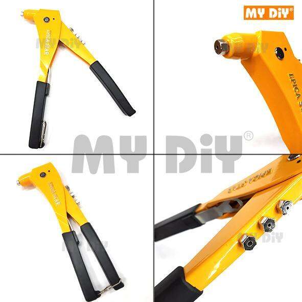 MYDIYHOMEDEPOT Epica Heavy Duty Hand Riveter Manual Lightweight 10