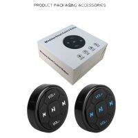 Universal Car Steering Wheel Wireless Bluetooth-compatible Remote Control Media Button for Mobile Phone Controller Car Kit