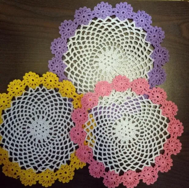 cc-new-cotton-placemat-cup-coaster-mug-dining-table-round-crochet-doilies-drink-glass