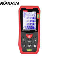 KKmoon UNI-T LM50A/LM100A พจนานุกรม-Ser วัดระยะทาง Meter 100M 2ฟองระดับ LCD หน้าจอแบล็คไลท์ Pythagorean โหมดวัดระยะปริมาณพื้นที่ฟังก์ชั่นปิดเสียง99กลุ่มข้อมูลเก็บกระเป๋า