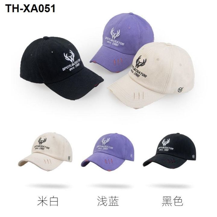 mens-and-womens-hats-this-years-new-all-match-sunscreen-caps-foreign-air-light-board-baseball-sun-caps