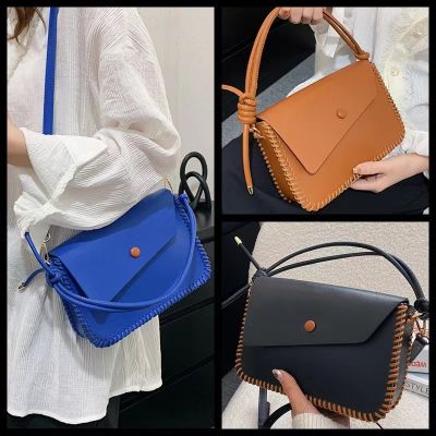 New female bag spring 2022 single shoulder bag fashion personality DIY hand sewing materials bag worn handbag restoring ancient ways