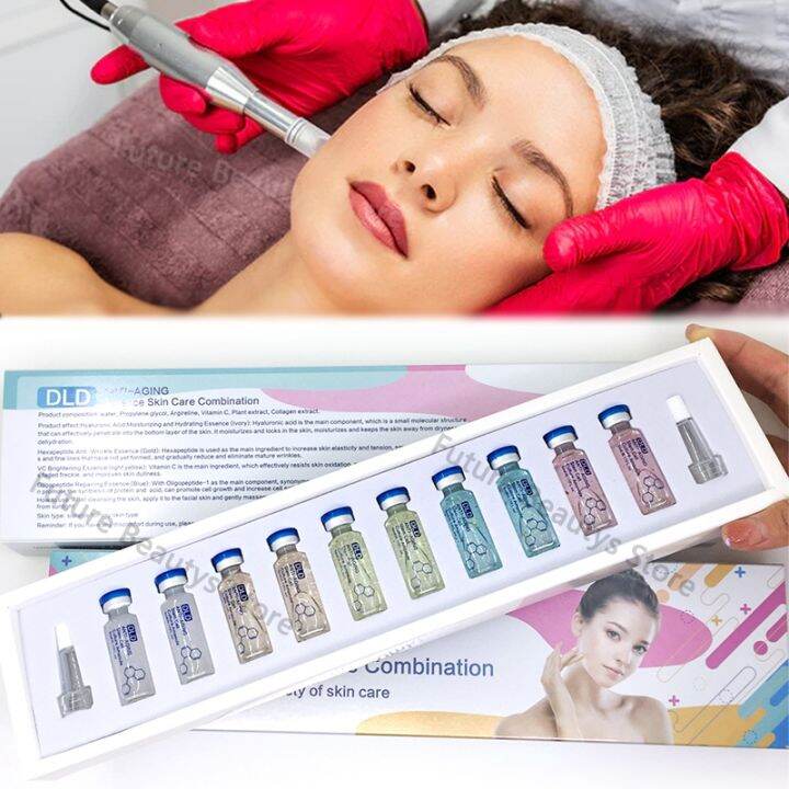 jt2204785jiao Hyaluronic Acid Serum AntiAging Serum Ampoule Set for Microneedling Skin Spa