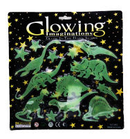 แผ่นติดผนังหรือเพดานเรืองแสงสำหรับเด็ก - ไดโนเสาร์พันล้านปี Glow in the dark sticker for kids - Dinosaur in ancient