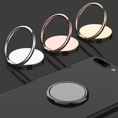Useful Lightweight Magnetic Finger Ring Phone Stand Grip Strong Suction Compact Finger Ring Phone Stand for Outdoor
